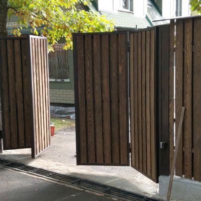 Купите и Закажите Ворота Гармошка: Лучшая Цена от 47385 руб, Установка под Ключ и Доставка в Астрахани и по Области